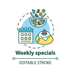 Weekly Specials Concept Icon