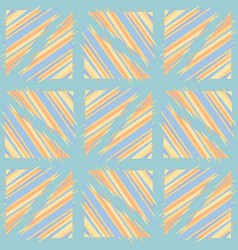 Bright Seamless Pattern Of Geometric Shapes