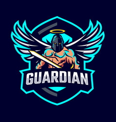 Guardian Mascot Logo