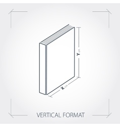 Icon Of Vertical Format Photobook