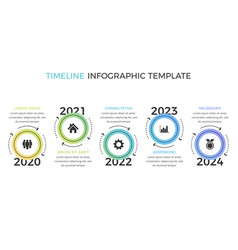 Timeline Infographics Template