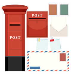 Set Of Mail And Post Symbol