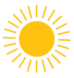 Sun Small Line Beams Icon