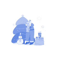 Christmas Day Concept On White Background