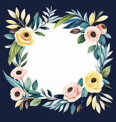 Floral Wreath With Delicate