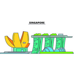 Singapore Line Skyline