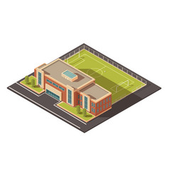 Government Education Institution Building Concept