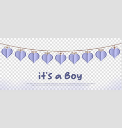 Its A Boy Welcome Greeting Card For Childbirth