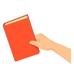 Book In Human Hand Knowledge Icon Studying