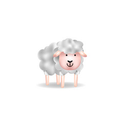 Realistic Design Animal Sheep