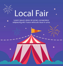 Flat Local Fair Posts Set