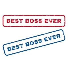 Best Boss Ever Rubber Stamps