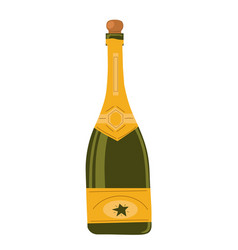 Green Champagne Bottle