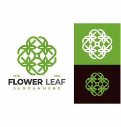 Nature Flower Leaf Logo Design Symbol Icon