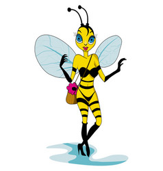 Sexy Bee Cartoon