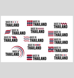 Made In Thailand Graphic And Label Set