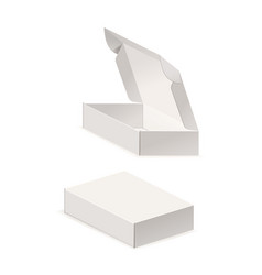 White Paper Boxes Mockup Design Showcasing