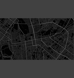 Map Sapporo City Japan Horizontal Background