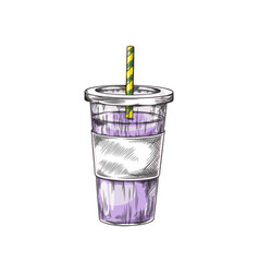 A Fresh Purple Smoothie