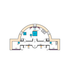 Architectural Plan Orthodox Church Altar