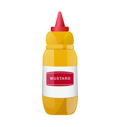 Mustard In Yellow Bottle Dijon Honey Sauce Cream