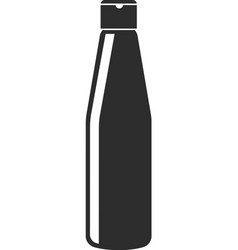 Bottle Chilli Sauce Icon Design Template