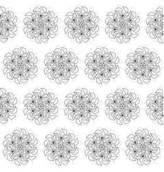 Art Deco Mandala Seamless Pattern