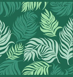 Neo Mint Pattern With Palm Dypsis Leaves