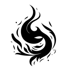 Fire Flame Icon Design Template Abstract Fire