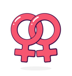 Lesbian Gender Symbol Woman Homosexual