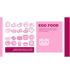 Egg Food Healthy Fresh Landing Header