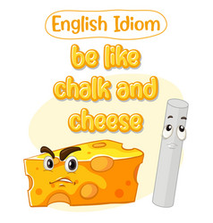 English Idiom With Picture Description