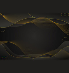 Background Black Luxury Of Gold Design