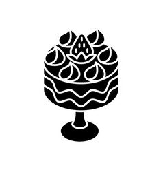 Trifle Black Glyph Icon