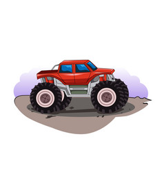 Monster Truck In The Soil