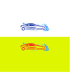 Car Wash And Automobile Detailing Logo