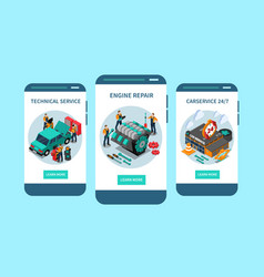 Car Service Mobile Design