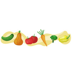 Set Of Vegetables