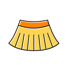 Miniskirt Color Icon