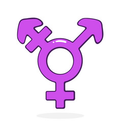 Transgender Gender Symbol Part Of Lgbt Community