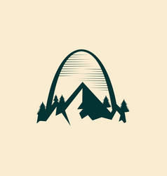 Midwest Forest Natural Creative Business Logo