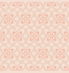 Pink Beige Embossed Pattern In Arabic Style