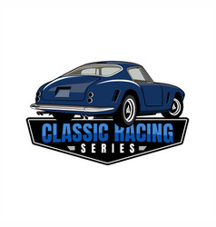 Classic Cars Racing Series Logo Design