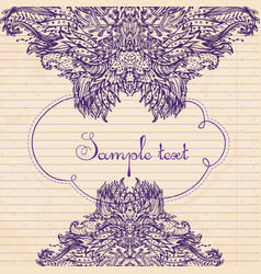 Retro Lace Grunge Background