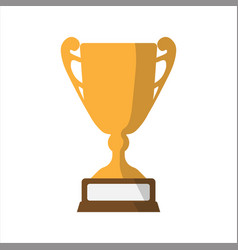 Gold Flat Trophy