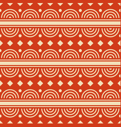 Abstract Seamless Pattern With Half Circles