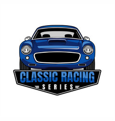 Classic Cars Racing Series Logo Design