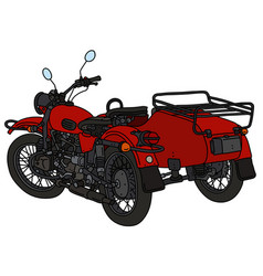 Classic Red Sidecar