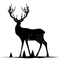 Deer - Minimalist And Flat Logo