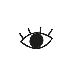 Doodle Outline Eye Icon